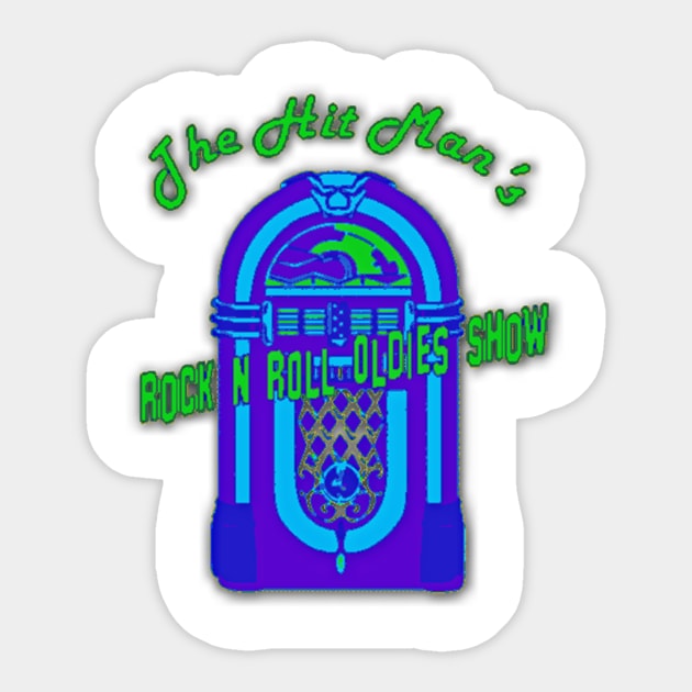 Jukebox Tee Sticker by The Hit Man's Rock n' Roll Oldies Merch Booth